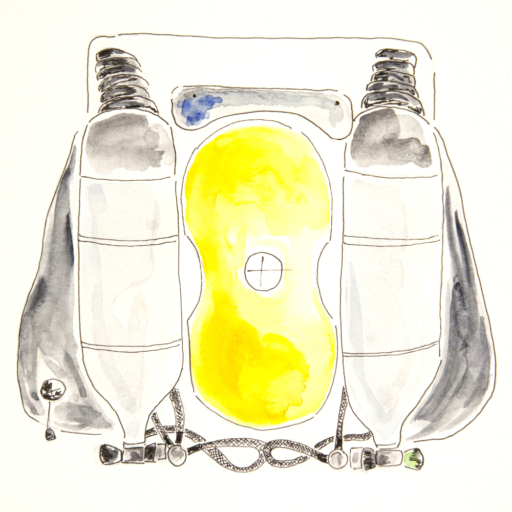Illustration rEvo rebreather